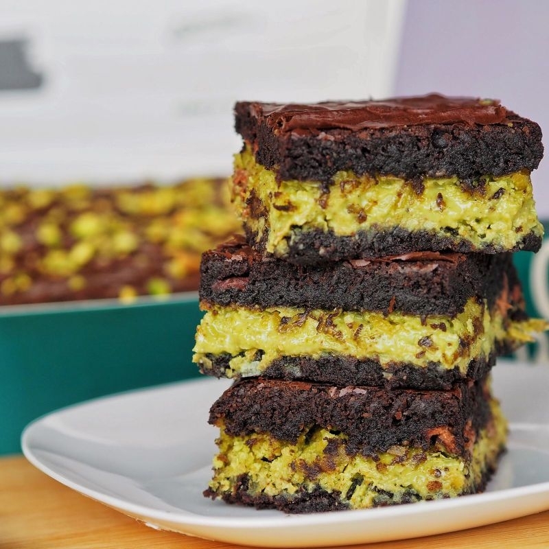 

Classic Brownies Pistachio