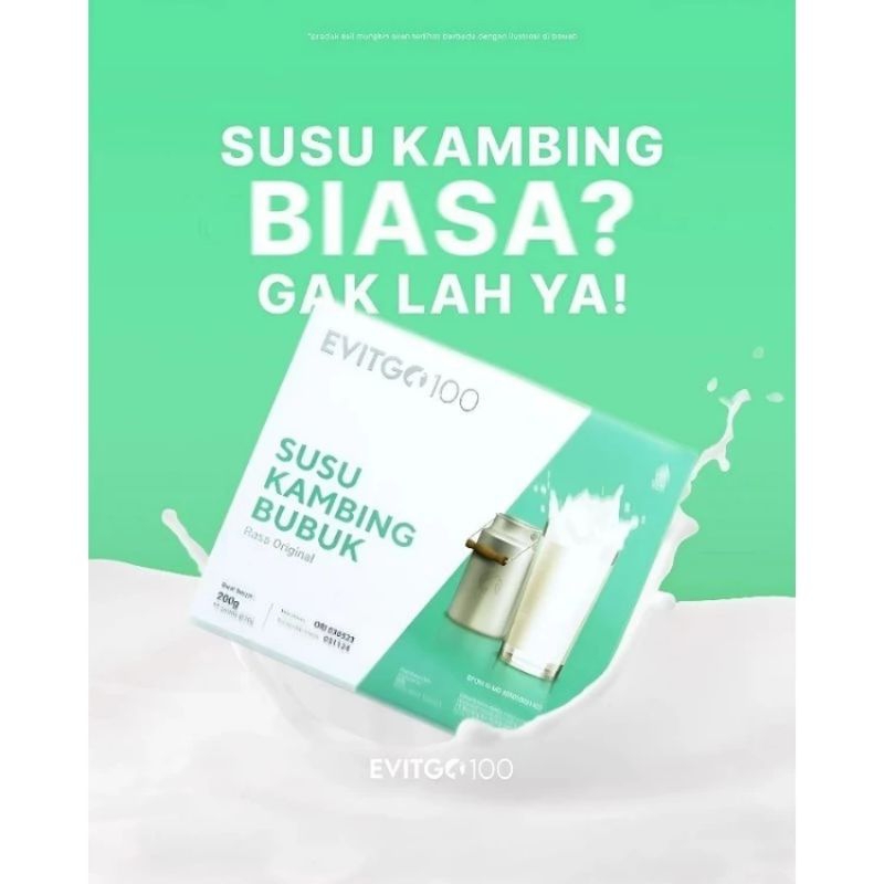 

[THE BEST] SUSU KAMBING ETAWA - EVITGO - ORIGINAL 100%