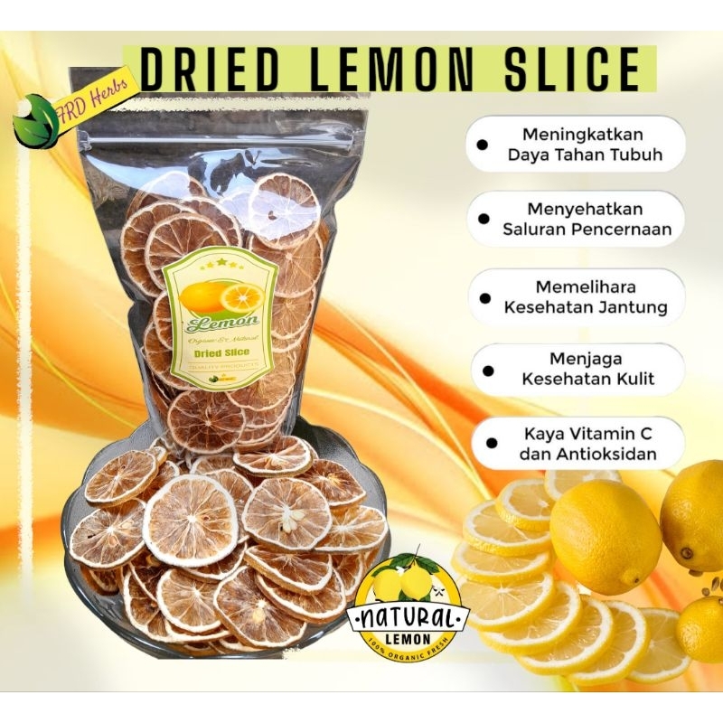 

Lemon Kering Grad A 100gram/Sun Dried Lemons Slice 100gram