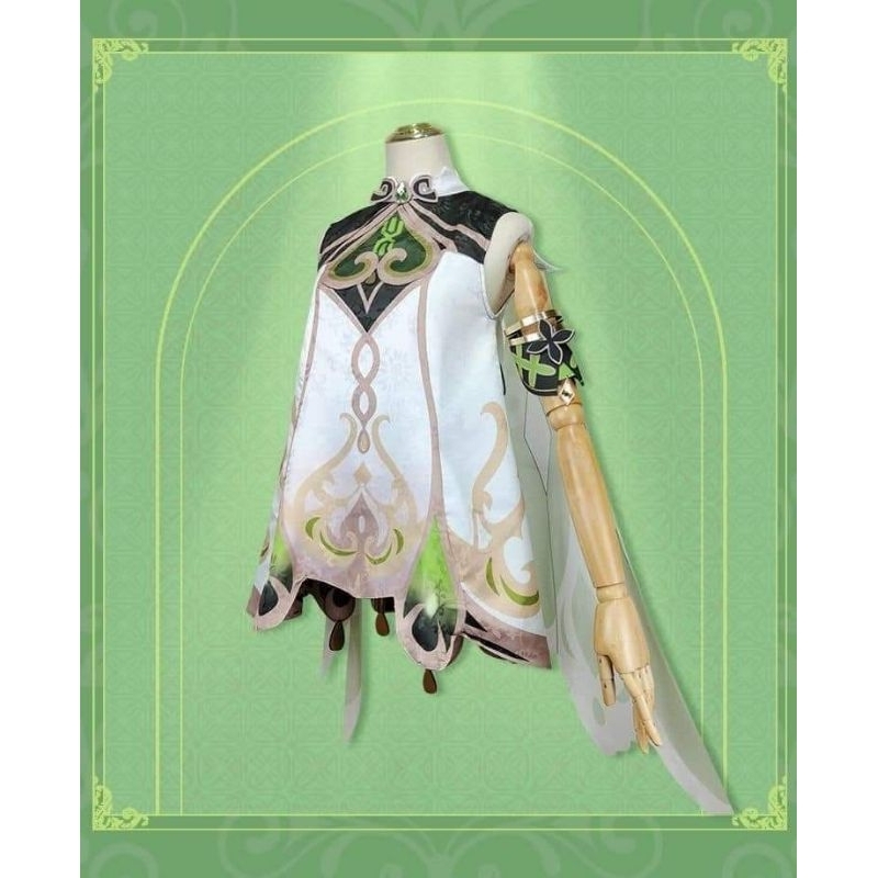 READY STOCK NEW Costume Kostum Cosplay Nahida Archon Sumeru Genshin Impact Game Freebrand Unbrand No