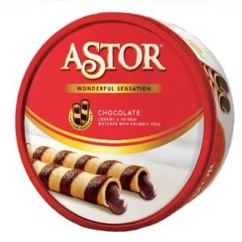 

Astor Wafer Stik Kaleng 156g 1 dus isi 6