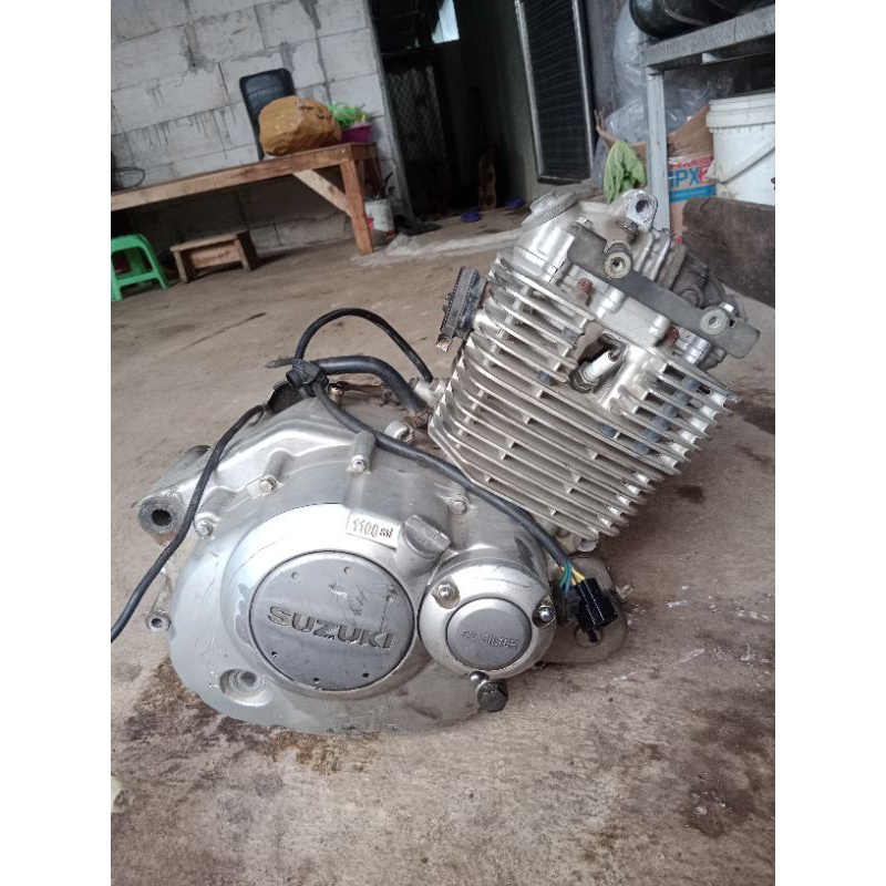 Mesin suzuki thunder 125cc Mesin bawah saja bagian bawah