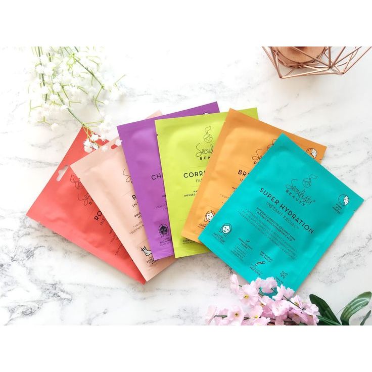 SAMPLE Sachet Korean Skincare Cream Toner Sunscreen Serum