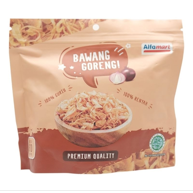 

Alfamart Bawang Goreng Pouch 60 g