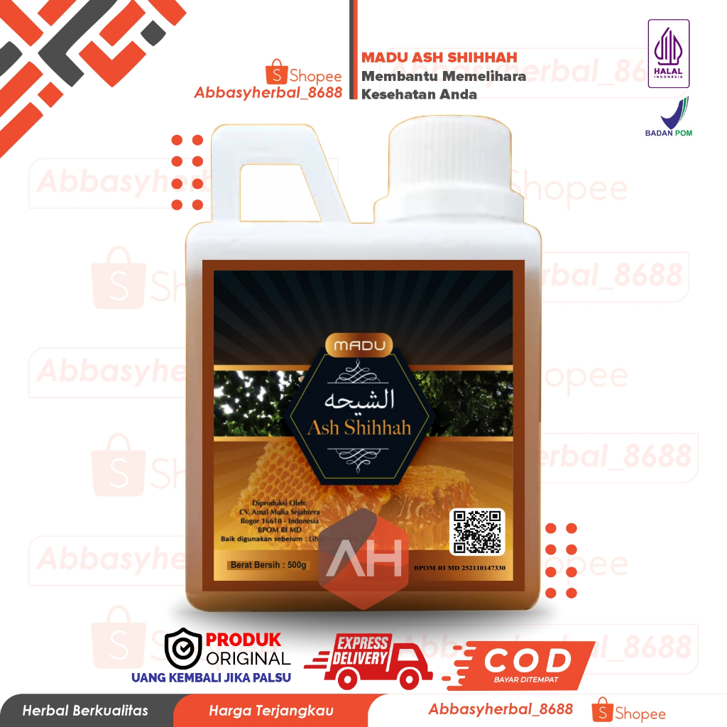 

Abbasy Herbal_Madu Ash Shihhah | Madu Mix | Honey | Original Product isi 500gr