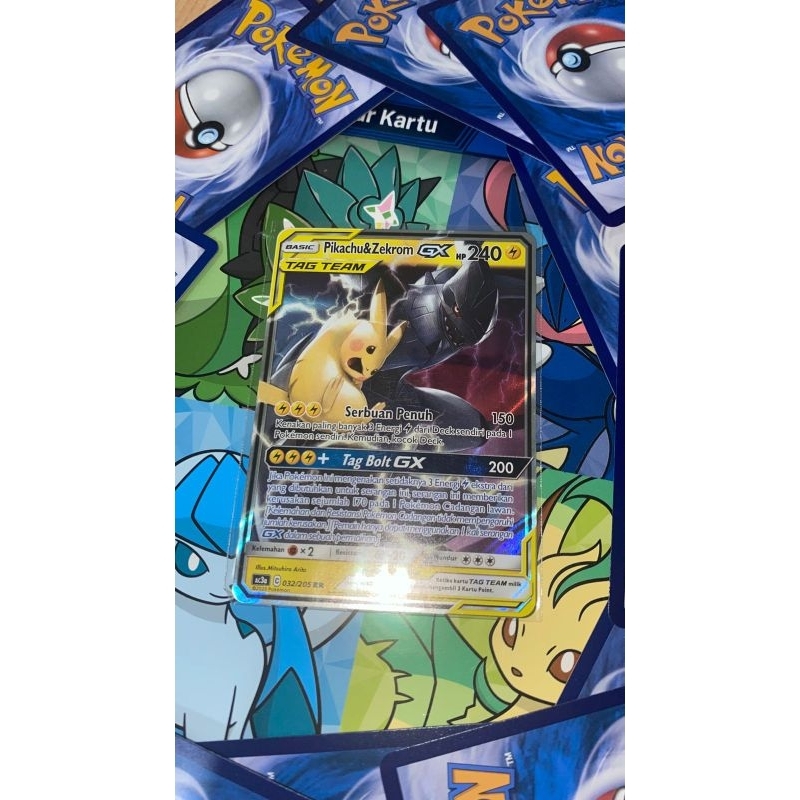 Kartu Pokèmon Pikachu&Zekrom