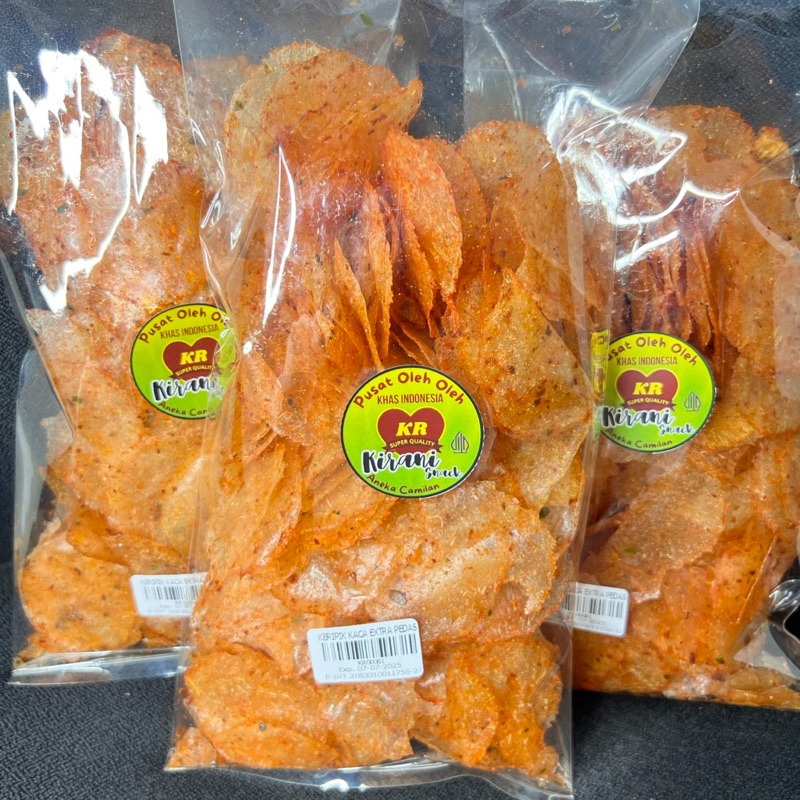 

KERIPIK KACA EXTRA PEDAS SUPER ENAK DAN RENYAH