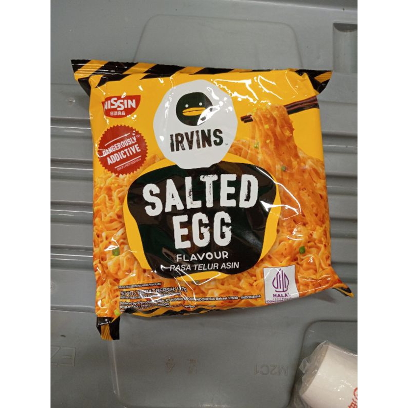 

Nissin Irvins Salted Egg Rasa Telur Asin