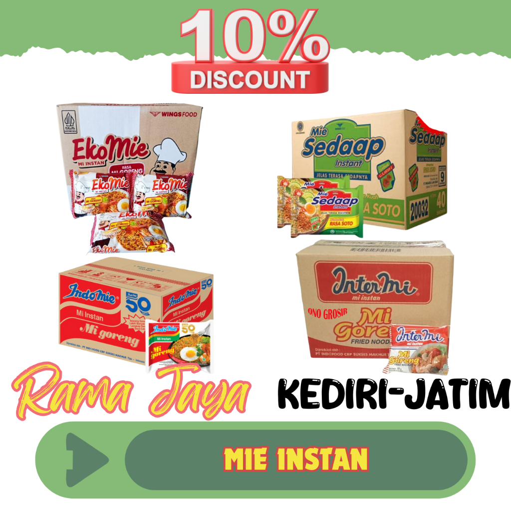 

*JANGAN DIBAWA LIVE* RAMAJAYA MIE SEDAP DAN LAINNYA