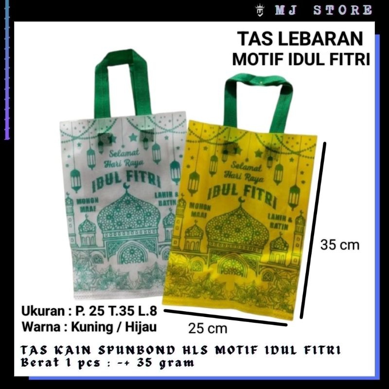 

1 LUSIN (12pcs) TAS IDUL FITRI Uk. 25x35cm HLS ll TAS LEBARAN || HAMPERS IDUL FITRI || PARCEL EID MUBARAK