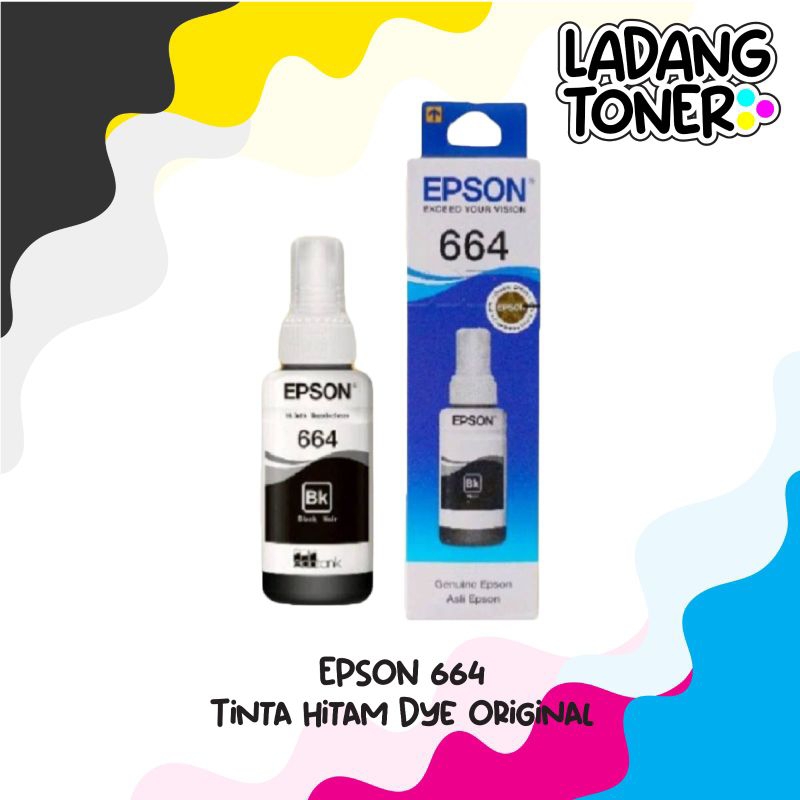 Tinta Epson 664 black
