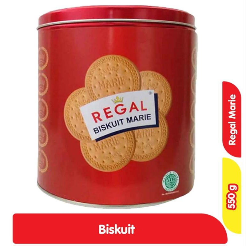 

Regal Biskuit Marie Kaleng 550 g