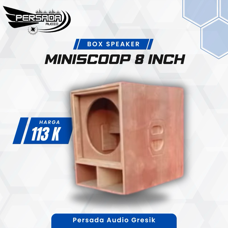 Box Miniscoop 8 inch single