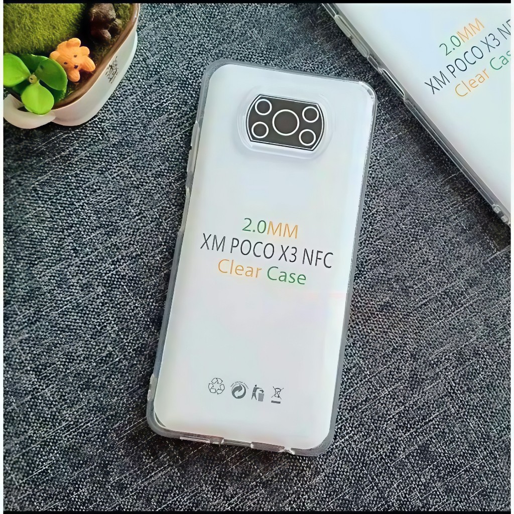 CASE POCO X3 NFC / POCO X3 PRO BENING TEBAL TPU SOFTCASE TRANSPARAN