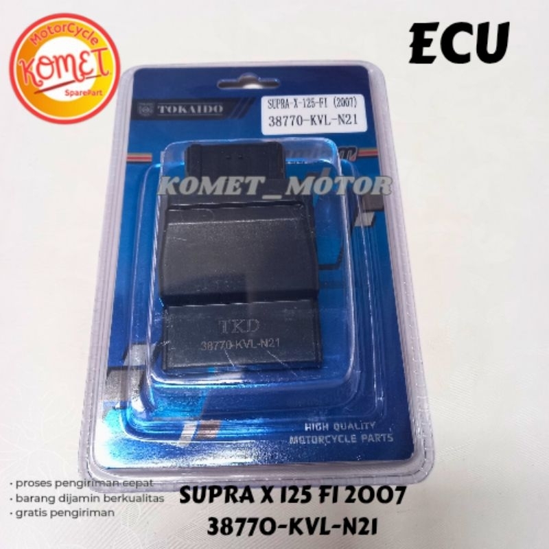 [KOMET] 38770-KVL-N21 ECU ECM SUPRA X 125 FI OLD 2007 [TKD]