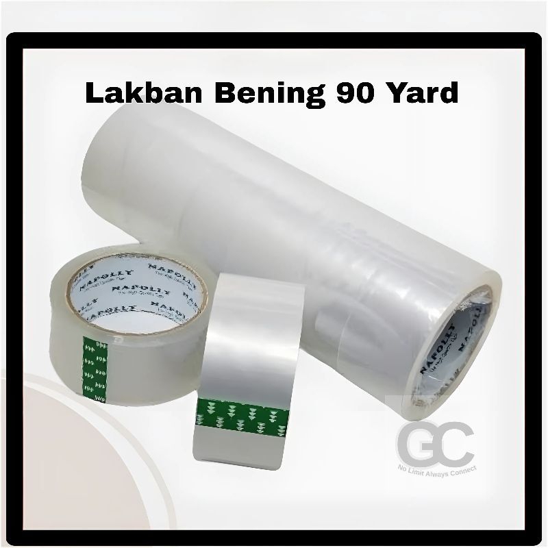 

Lakban Bening 45MM X 90 YARD//NAPOLLY