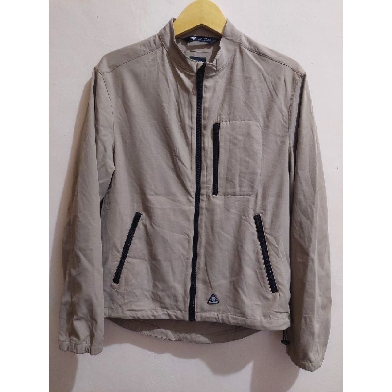 Jacket biker motoran casual Zara men Preloved