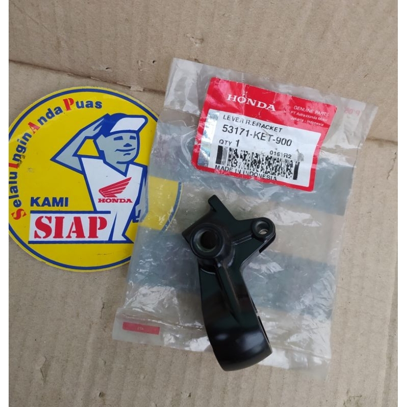 dudukan braket bracket kanan tuas handle handel hendel rem depan honda astrea supra x100 supra x 100