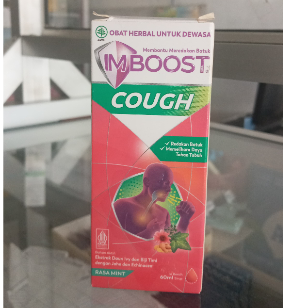 imboost cough sirup batuk dewasa 60ml/ IMBOOST COUGH SYRUP