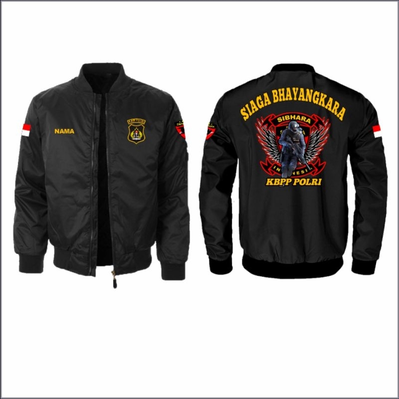 jaket KBPP polri bomber/polisi siaga bhayangkara