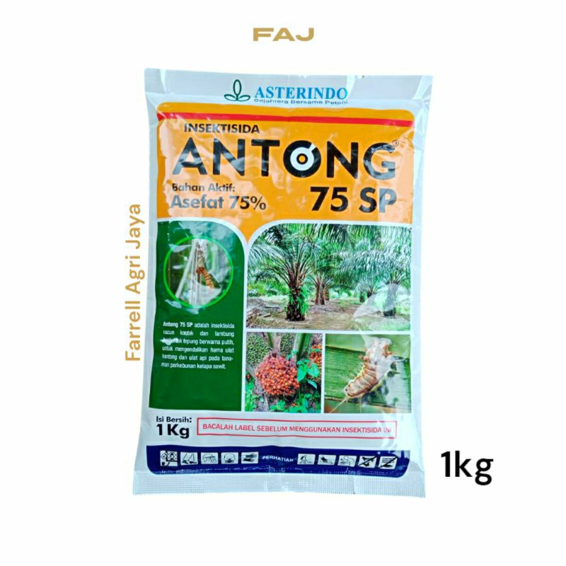 INSEKTISIDA ANTONG 75SP 1KG ASEFAT ULAT KANTONG