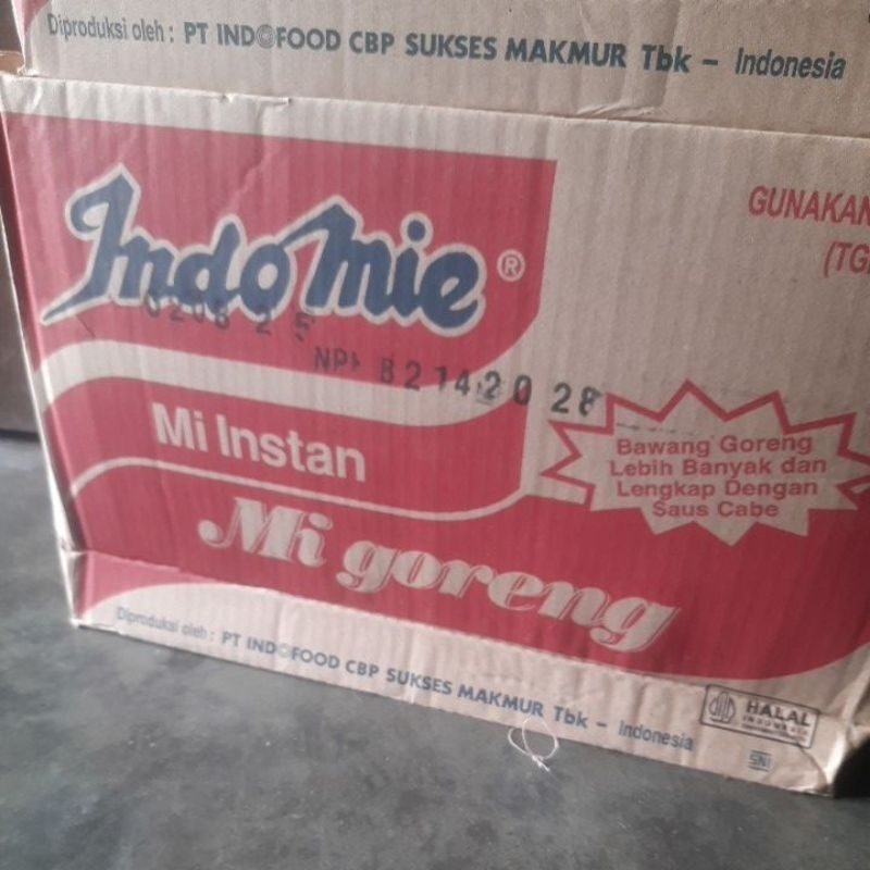 

Indomie Goreng 1 dus 40pcs