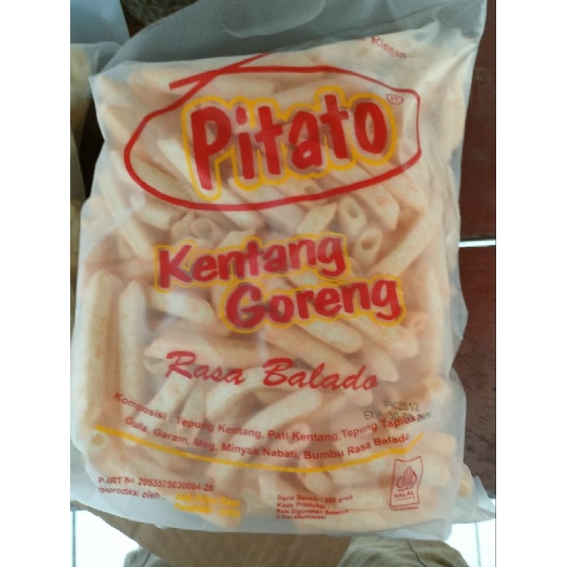 

pitato kentang goreng 250gr