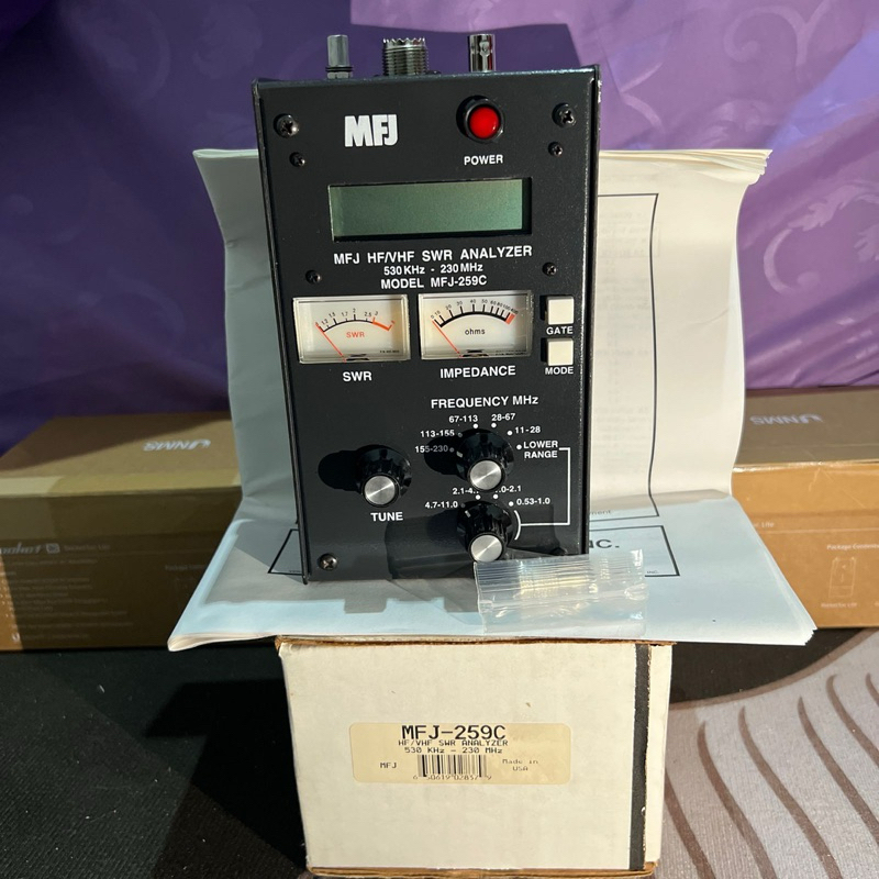 MFJ-259C HF/VHF SWR Analyzer Original