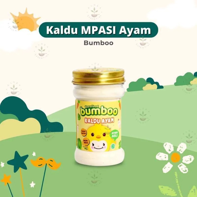 

Bumboo Kaldu Mpasi Ayam Non MSG Tanpa Gula Tanpa Garam 75g