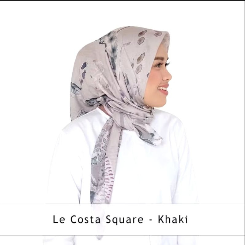 PL Le Costa Khaki Buttonscarves