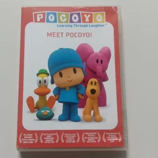 DVD ORIGINAL Animasi MEET POCOYO - LEARNING THROUGHS LAUGHTER
