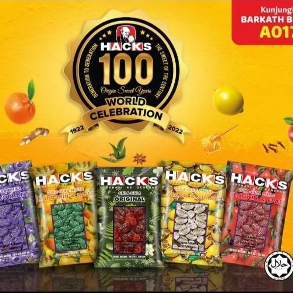 

(halal)Permen hacks original malaysia 100g