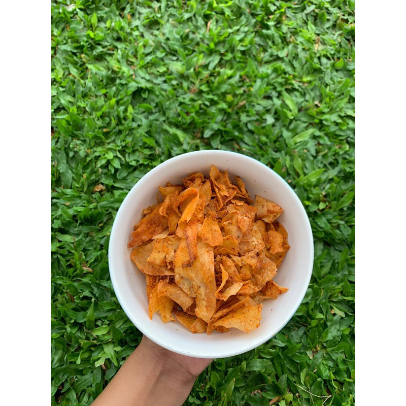 

SNACK KERIPIK SINGKONG PEDAS 200gr