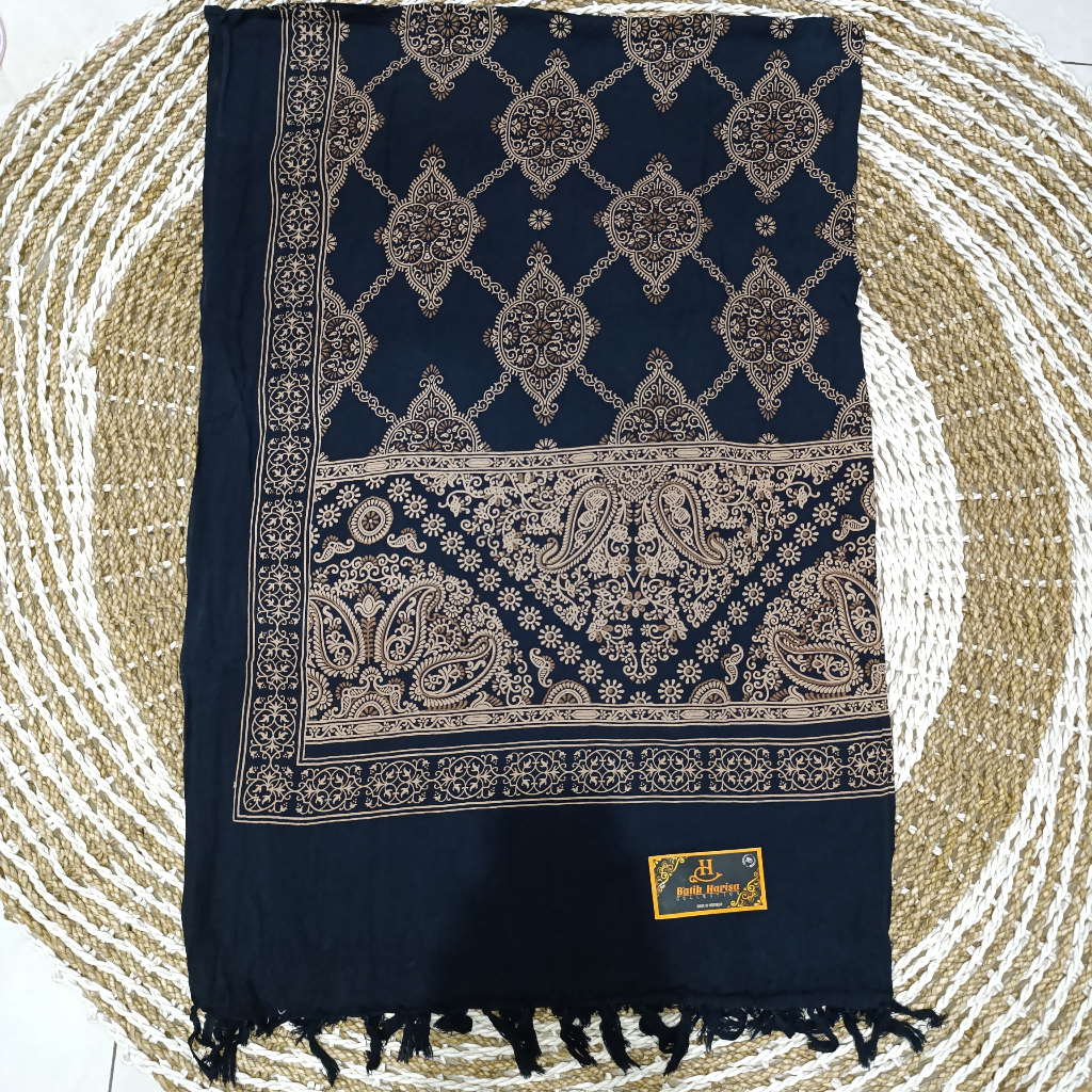 ORIGINAL SORBAN HABIB BAHAR SORBAN MOTIF KASHMIR SORBAN HABIB UMAR PANJANG 2 METER