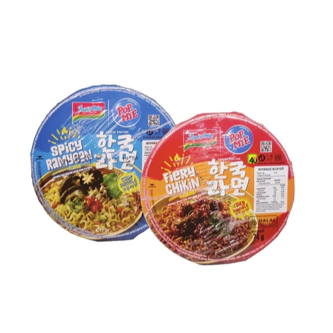 

Pop Mie Cup dan Indomie Premium Collection Korean Ramyeon Series (Spicy Ramyeon, Fiery Chikin, K-Rose)