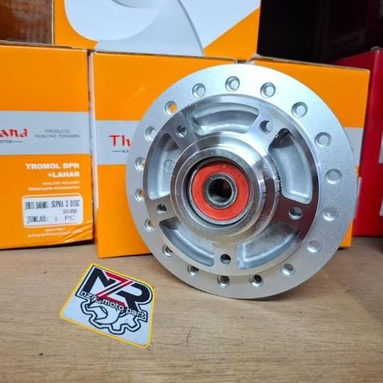 TROMOL DEPAN SET LAHER//TROMOL RODA DEPAN HONDA SUPRA X LAMA/SUPRA FIT LAMA TIGER 2000 GL PRO LAMA N