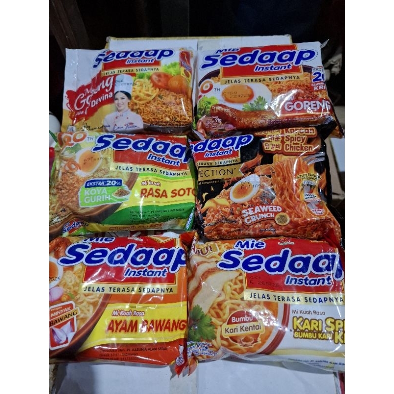 

Mi Sedaap Instan Kuah & Goreng