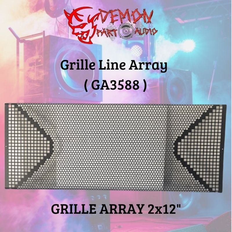 Grille/Ram Speaker Line Array ( GA3588 ) 2×12"