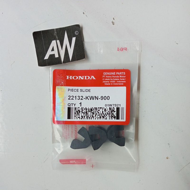 SLIDER PIECE SET (KWN) JEPIT RUMAH ROLLER HONDA VARIO 125 & VARIO 150