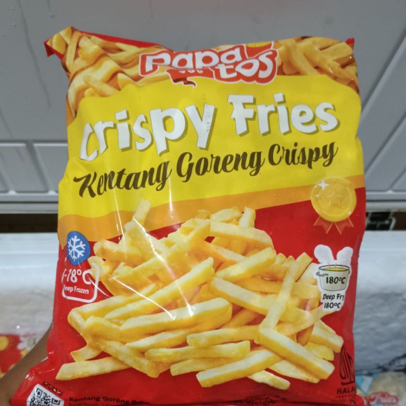

papatos kentang goreng crispy 1kg