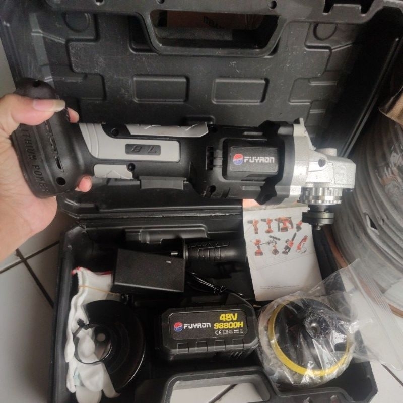 Mesin Gerinda Tangan Brushless