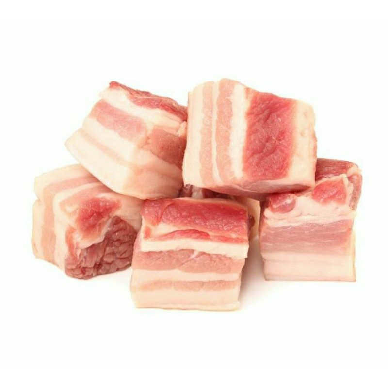 

Pork Belly Dadu/Samcan Dadu/samcan potong dadu
