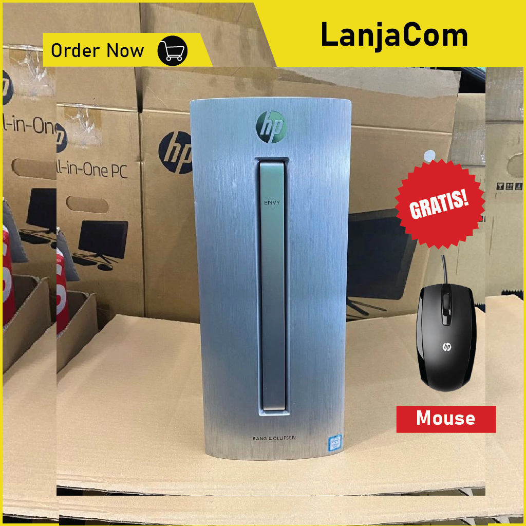 Pc Hp Envy Intel Core i7-6700 Ram 16Gb Ssd 512Gb Hardisk 1Tb Win 10 Pro