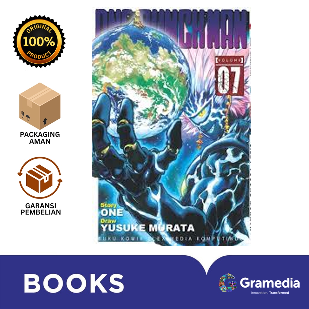 Gramedia Bali - ONE PUNCH MAN 07