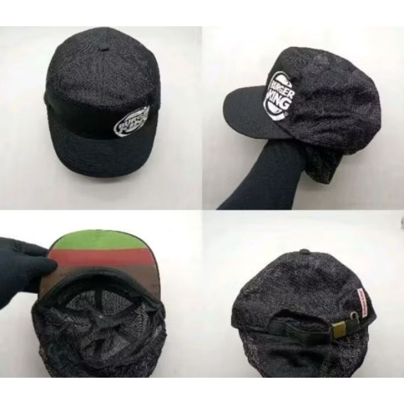 Topi Trucker visor pendek BURGER KING