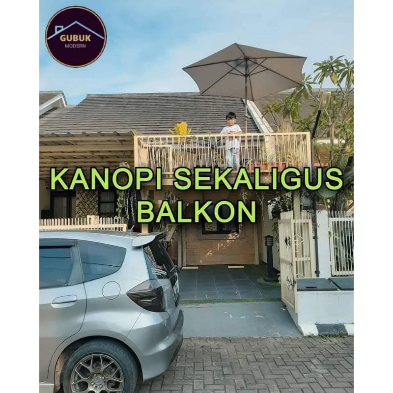 KANOPI BALKON / KANOPI MEZZANIN KANOPI TERAS