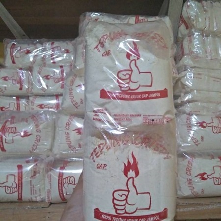 

1 bal isi10 pcs tepung kriuk crispy/tepung serbaguna