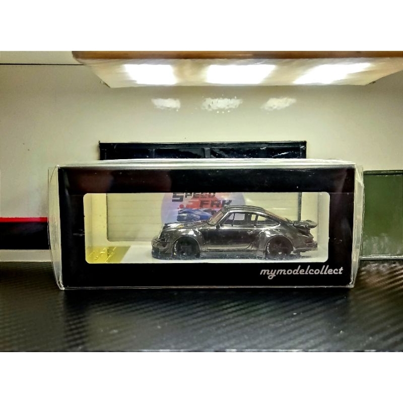 MyModelCollect RWB Porsche 930 Chrome Grey Limited 331/999