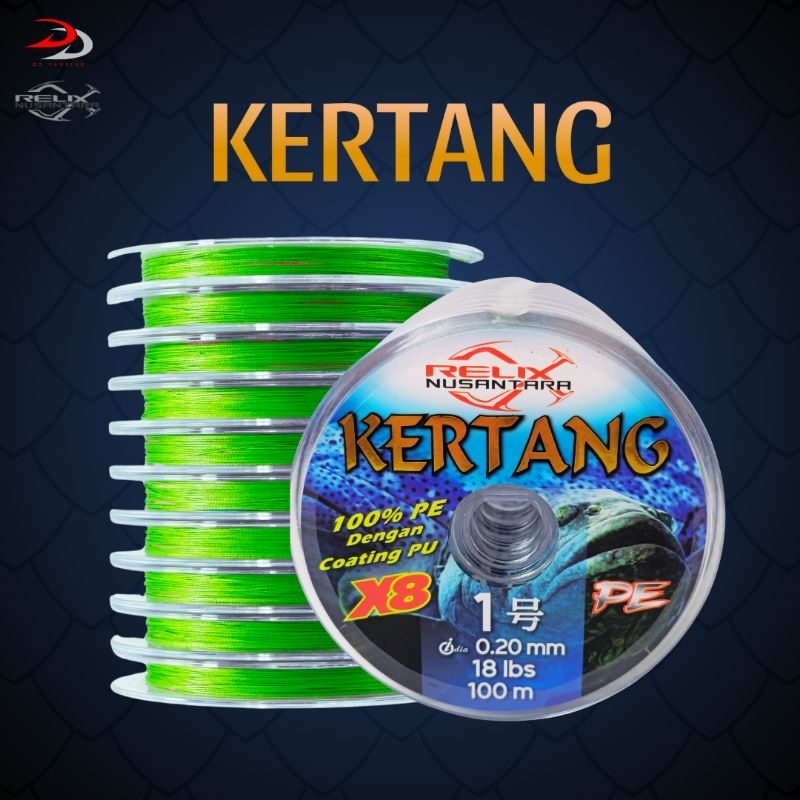 Senar Pancing PE Relix Nusantara Kertang X8