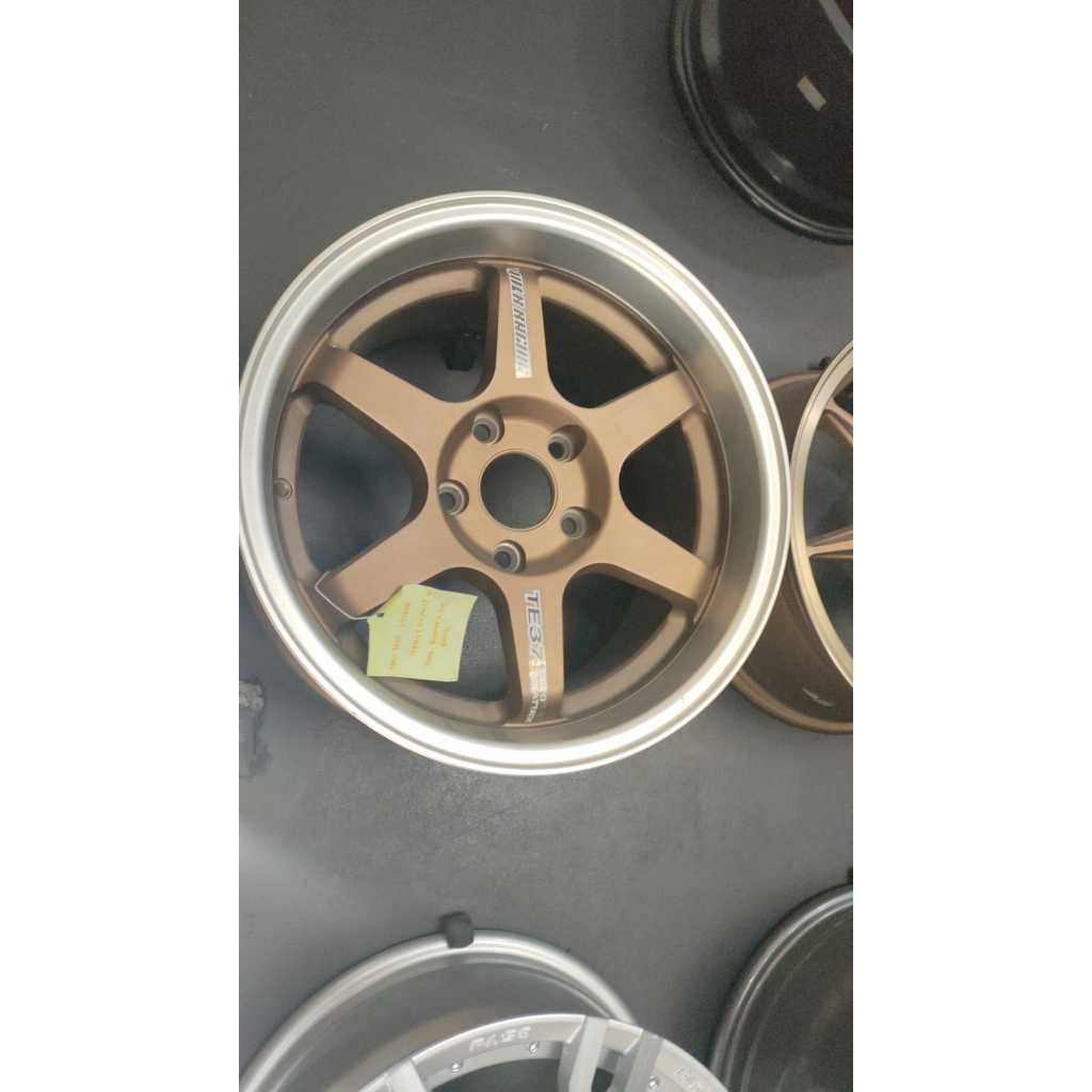 RAYS TE37 TTA L2SR06 16X7(114.3)5 38 SAND BRZ LIP POLISH